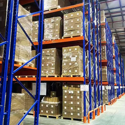 Custom Heavy-Duty Industrial Racking with Powder-Coated Finish for Durable 5-Level Warehouse Storage