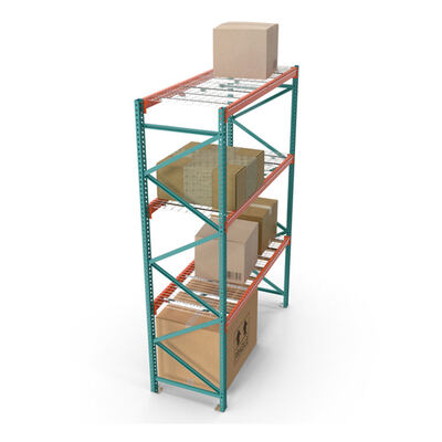 Customizable Heavy-Duty 5-Level Metal Storage Rack System with Custom Steel Beam Pallet Racking for High-Efficiency Warehouse Storage