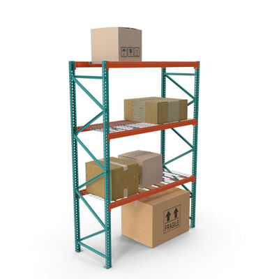 Customizable Heavy-Duty 5-Level Metal Storage Rack System with Custom Steel Beam Pallet Racking for High-Efficiency Warehouse Storage