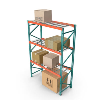 Customizable Heavy-Duty 5-Level Metal Storage Rack System with Custom Steel Beam Pallet Racking for High-Efficiency Warehouse Storage