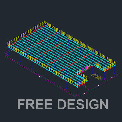 Customizable Heavy-Duty Steel Warehouse Racking with Mezzanine Platform Accessories