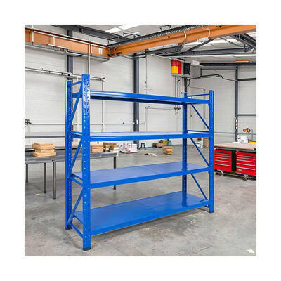 Manufacturer-Adjustable 5-Level Steel Metal Shelving for Warehouses, Workshops and Supermarkets