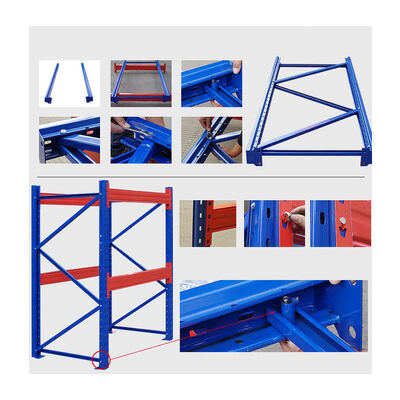 Customizable Pallet Stacking Racks - Heavy-Duty Warehouse Racking