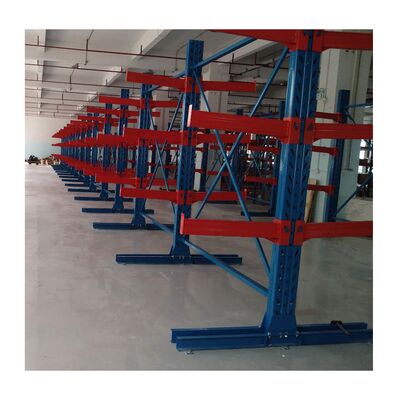 Custom Heavy-Duty Steel Shelving, Industrial-Grade Cantilever Storage Racking with Durability and Corrosion Protection