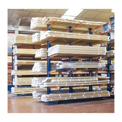 Custom Heavy-Duty Steel Shelving, Industrial-Grade Cantilever Storage Racking with Durability and Corrosion Protection