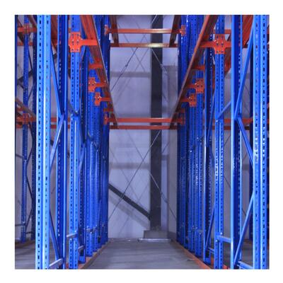 High-Efficiency 5-Level Through-Type Pallet Racking, Low-Temperature Industrial Drive-In Racking with High-Efficiency Refrigeration