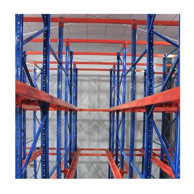 High-Quality Classic Drive-In Pallet Racking with 5-Level High-Efficiency Storage Structural Beams, High-Density Stacking Racking