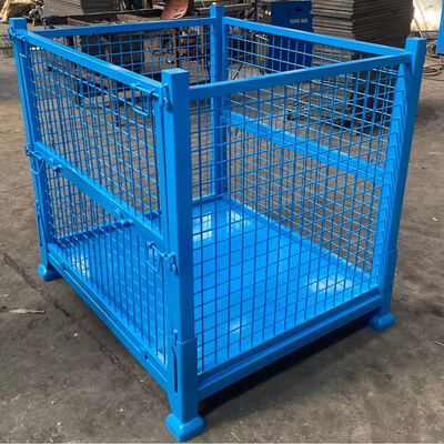 ESD-safe heavy-duty foldable storage box for electronic components, ESD-sensitive parts, goods and storage equipment.