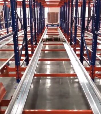 CE Certified Automated Warehouse Racking System with Radio Shuttle Racking and Durable Steel Pallet Racking