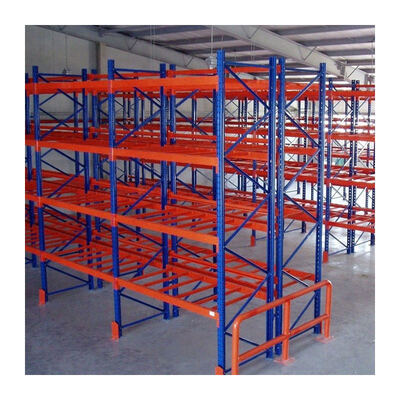 ISO & CE Certified Heavy-Duty Powder-Coated Storage Pallet Racking, Reliable High-Quality Warehouse Shelving Equipment