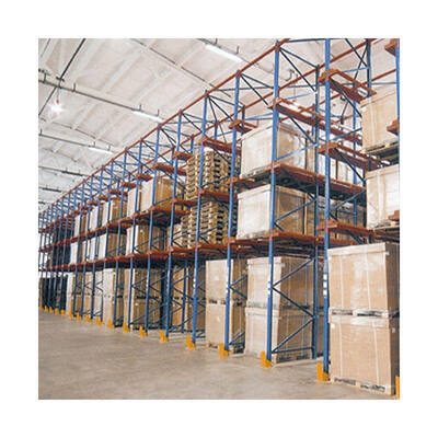 Custom Heavy-Duty 5-Level Metal Storage Rack System, Powder-Coated Beam Pallet Racking | For High-Efficiency Warehouse Storage