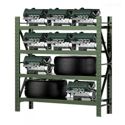 Custom Heavy-Duty 5-Level Steel Industrial Racking System with Powder Coated Finish for Warehouses, Garages and Industrial Applications