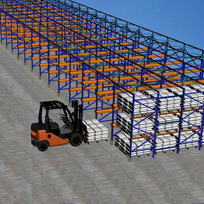 Bestselling Durable 5-Level Drive-In Industrial Bolted Steel Pallet Racking with High Load Capacity for Stacking Storage