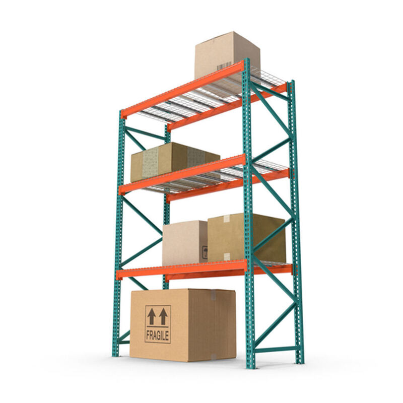 Customizable Heavy-Duty 5-Level Metal Storage Rack System with Custom Steel Beam Pallet Racking for High-Efficiency Warehouse Storage