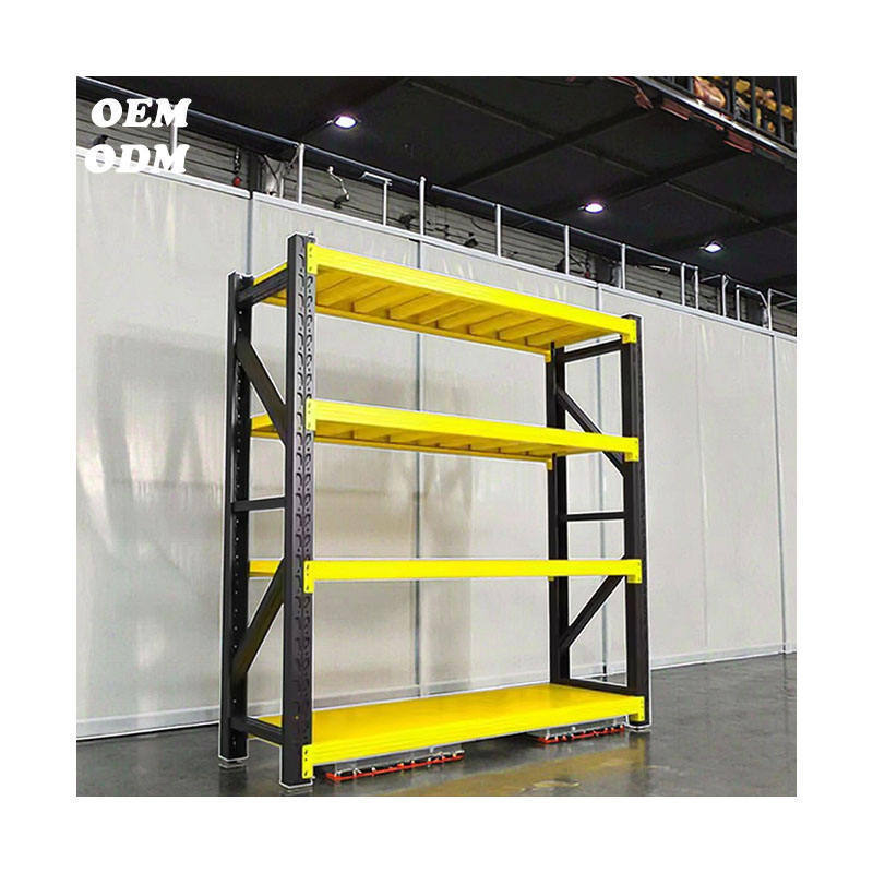 Easy-to-Assemble Rust-Proof Steel Frame 5-Level Medium-Duty Warehouse Storage Racking, Garage Shelving