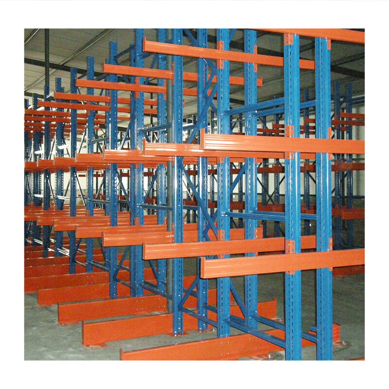 Durable single-sided and double-sided load-bearing solutions for long material storage, with a load capacity of 500-3000 kg