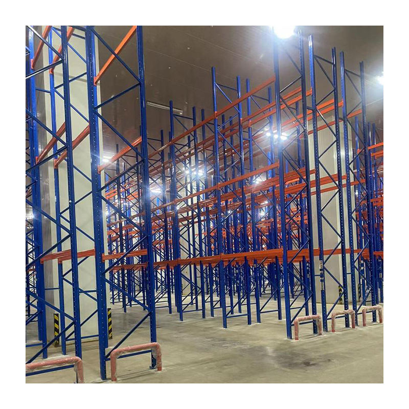 Custom Heavy-Duty 5-Level Metal Storage Rack System, Powder-Coated Beam Pallet Racking | For High-Efficiency Warehouse Storage