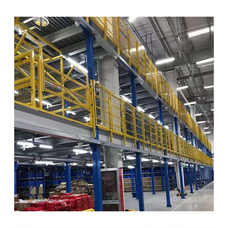 Adjustable Beam Modular Mezzanine Steel Storage Racking, Customizable Configurations, Corrosion-Resistant, CE Certified